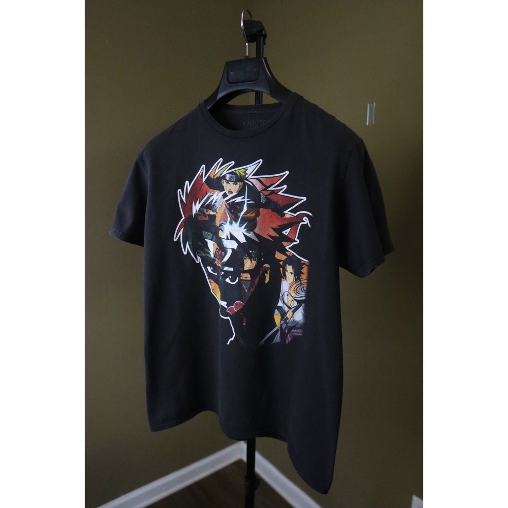 Naruto Shippuden 2007 Collage T-Shirt Adults Size Medium